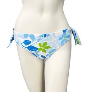 Next by Athena Floral Side Tie Bikini Bottom NWT Small